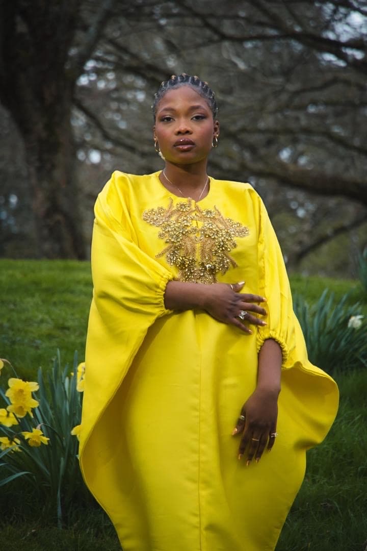 Kaftan Soleil Brodé Or